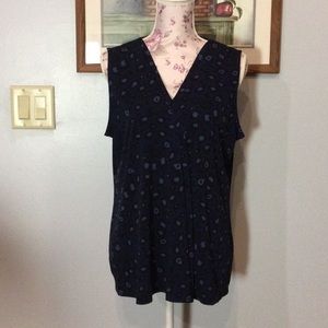 Croft & Barrow Blue Top